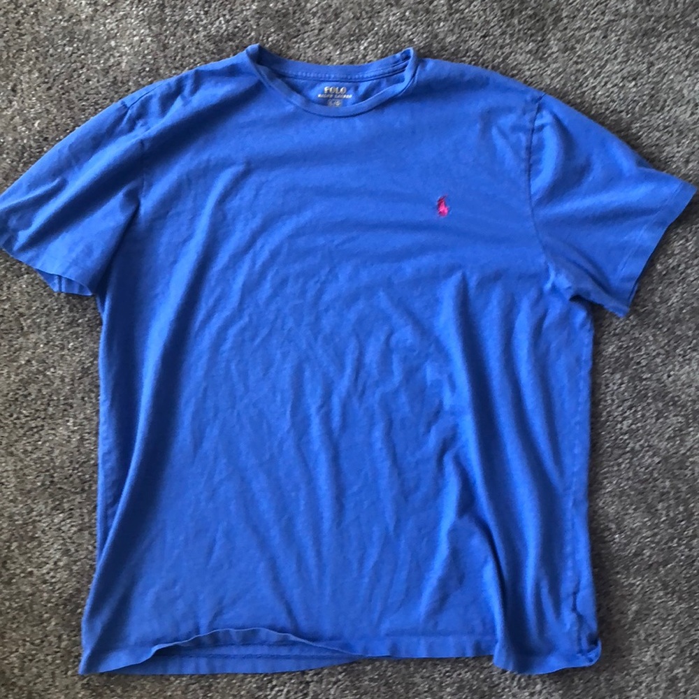 Polo Ralph Lauren T-shirt - Sz L - Blue